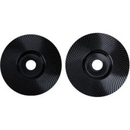 INF Ensemble de disques de ponçage - Lames en acier au carbone + disques lamellaires alliage pour meuleuse d'angle, façonnage Le noir