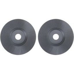 INF Ensemble de disques de ponçage - Lames en acier au carbone + disques lamellaires alliage pour meuleuse d'angle, façonnage Gris foncé