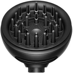 INF Embout diffuseur 2-en-1 compatible avec Dyson HS09 - Attachement anti-frisottis pour boucles et vagues, ABS noir