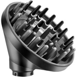 INF Embout diffuseur pour baguette bouclante et brosse de nettoyage, compatible avec Dyson Airwrap - embout Wave Curl et Gris