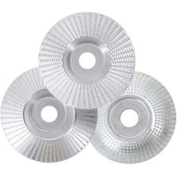 INF Disque de ponçage électroplaqué 22 trous – Acier au carbone+alliage, Argenté, 10cm x 10cm – Pour meuleuse d'angle, travail