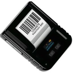 INF Imprimante d'étiquettes thermique portable – Boîtier ABS compact, Bluetooth 4.2, 203dpi, Rechargeable Type-C, compatible Le noir