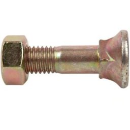 Cofan Boulon De Charrue Métrique Din-608/934 C-8.8 M7/16x45 Mm 50 Unités Yellow Zinc One Size