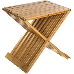 5 Five Chaise De Bain Pliante En Bambou Brown One Size