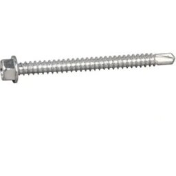 Cofan Vis Autoperceuse à Tête Hexagonale Avec Embase Din-7504k C-8 M6.3x25 Mm 250 Unités Galvanized One Size