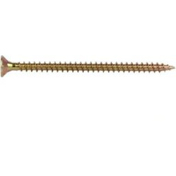 Cofan Vis à Bois Aggloméré à Tête Fraisée Din-7505a Pz M6x160 Mm 200 Unités Yellow Zinc One Size