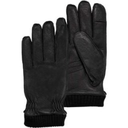 Isotoner - Gants Homme SmarTouch cuir élastique Noir noir 9.5 Homme