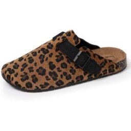 Isotoner - Mules Sabots Femme Léopard/Noir léopard 37 Femme