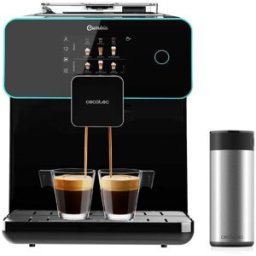 Cecotec Machine À Café Superautomatique Cumbia Power Matic-ccino 9000 Serie Nera. Intensité, Température, Quantité De Ca