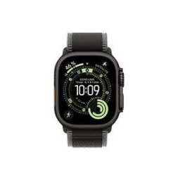 Watch Apple Watch Ultra 3 Gps + Cellular 49mm Boitier En Titane Noir Avec Boucle Trail Noir Charbon S M