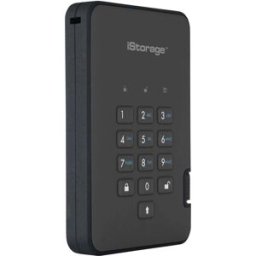 iStorage diskAshur 2® Disque dur externe 2,5 USB 3.1 (2è gén.) noir IS-DA2-256-1000-B