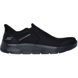 Skechers Baskets Sans Lacets Go Walk Flex Ojai Black Textile EU 43 Homme