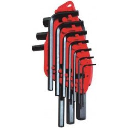 Stanley 0-69-253 Jeu de 10 clés hexagonales mâles métriques (1,5-10mm)