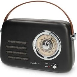 Nedis Radio Portable Rdfm2600bk Black One Size unisex