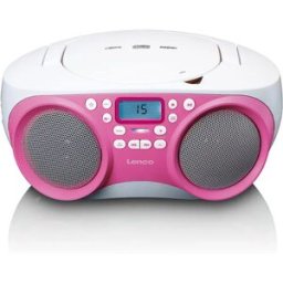 Lenco Radio Portable Scd-301pk Pink One Size unisex