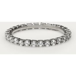 Bague tennis avec strass My Jewellery Argenté 16 femme