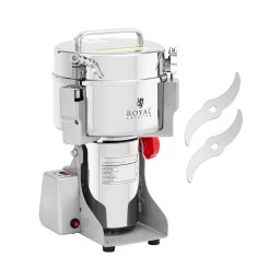 Moulin à épices électrique - 2000 g - 21 x 9.5 cm - 3400 W - numérique - Royal Catering