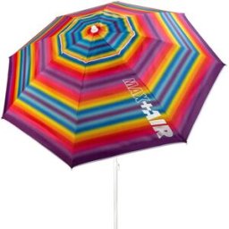Aktive Parasol De Plage Avec Ventilation Et Protection Uv50 200 Cm