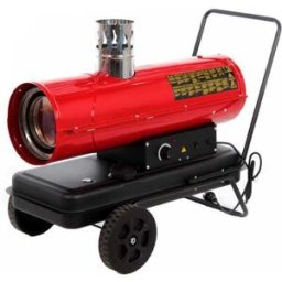 GeoTech IDH 2000 - Générateur d'air chaud diesel - à chauffage indirect - sur chariot