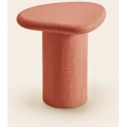 MADURA Table D'Appoint Myrko Terre cuite - ORANGE 40x40xH41 cm