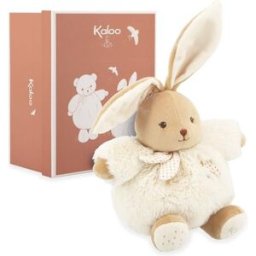 Kaloo Patapouf doudou lapin créme 17 cm