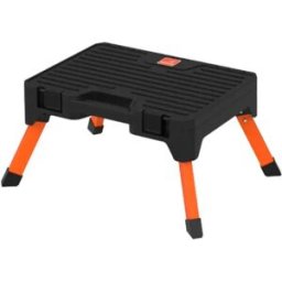 Gierre Tabouret Toolstep Black / Orange One Size
