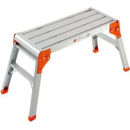 Gierre Tabouret Workstep Silver One Size