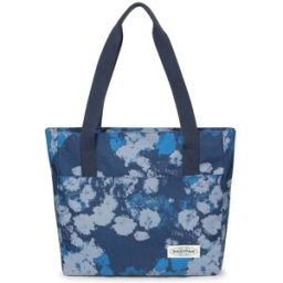 Eastpak Carry Tote Bag, 100% Polyester washed print blue Grand unisex