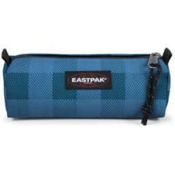 Eastpak Trousse Scolaire Simple Benchmark Single Résistante à l'eau, 1 Compartiment Checker Blue checker blue Petit unisex