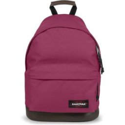Eastpak Sac à Dos Étudiant Vintage Wyoming 24L Base Renforcée en Cuir, Résistant Wine Burgundy wine burgundy Moyen unisex