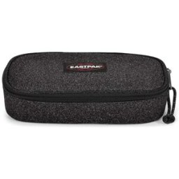 Eastpak Trousse Organisée Oval Single Passants pour Stylos, Rembourrée Spark Black spark black Moyen unisex