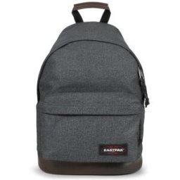 Eastpak Sac à Dos Étudiant Vintage Wyoming 24L Base Renforcée en Cuir, Résistant Black Denim black denim Moyen unisex