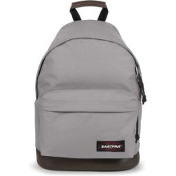 Eastpak Sac à Dos Étudiant Vintage Wyoming 24L Base Renforcée en Cuir, Résistant Pebble Grey pebble grey Moyen unisex