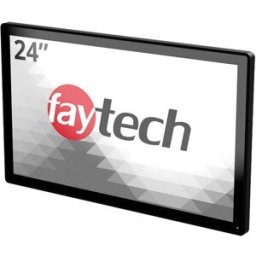 Faytech FT24TMCAPOB Moniteur tactile CEE: G (A - G) 61 cm (24 pouces) 1920 x 1080 pixels 16:9 3.5 ms HDMI™, DisplayPort, VGA, USB-B, Audio-Line-in IPS LCD