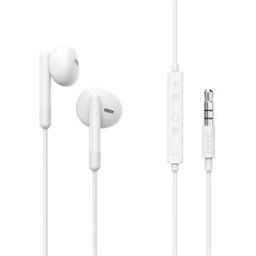 Hama Noble Écouteurs intra-auriculaires filaire Stereo blanc micro-casque téléphone portable