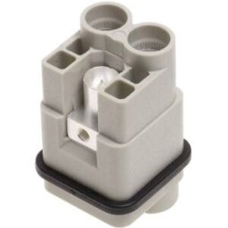 HARTING 09120022651 Insert mâle Han® Q 2 + PE connexion à vis axiale 1 pc(s)