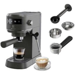 Cafetière Electrolux Explore 6 E6ec1-6bst Mousseur À Lait Puissant 1 Litre Noir