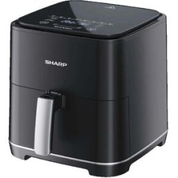 Friteuse À Air Sharp Af-gs552ae-b 5,5l 1650w Noire