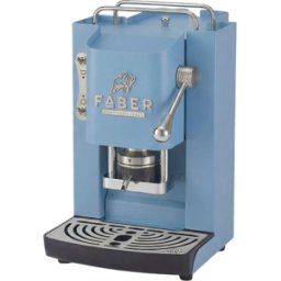 Machine À Café Faber Pro Deluxe Turquoise/chrome Avec Réducteur De Bruit Et Réservoir Hygiénique