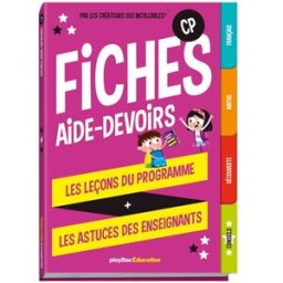 Fiches aide-devoirs, CP : les leçons du programme + les astuces des enseignants play bac Play Bac