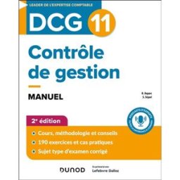 DCG 11, contrôle de gestion : manuel Romaric Duparc, Sabine Sépari Dunod
