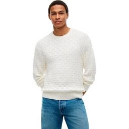 Tommy Hilfiger Pull Mw0mw43261 Ivory Petal M Homme