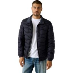 Guess Veste Matelassée M6rl0mwdq52 Smart Blue L Homme