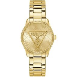 Guess Montre Pour Femme Roxy 36mm 3atm Quartz/analogical Gold / Champagne / Mineral One Size Femme