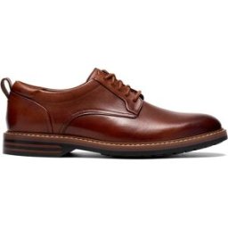 Clarks Shoes Chaussures Aldwin2 Derby Tan Leather EU 40 Homme
