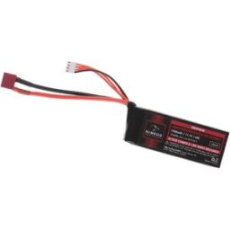 Nimrod Batterie Lipo 11.1v 1500mah 65c Graphene Mini Type T-plug Black One Size unisex