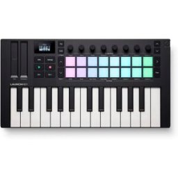 Novation Contrôleur Midi Launchkey Mini 25 Mk4 Black One Size unisex