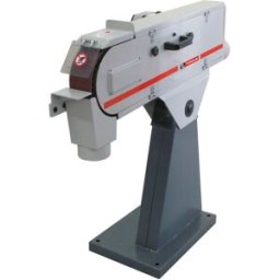 Ponceuse à bande pour métaux 75x2000 mm 29 m/s 3 kW 230V avec frein moteur et arrêt d'urgence Torros BS75200230