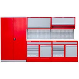Mobilier d'atelier 3,3 mètres avec armoire MW Tools PRACO255K