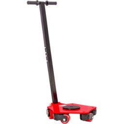 Timon rouleur 4 t 5 roues en PU pivotantes à 360° avec poignée MW Tools TRD4